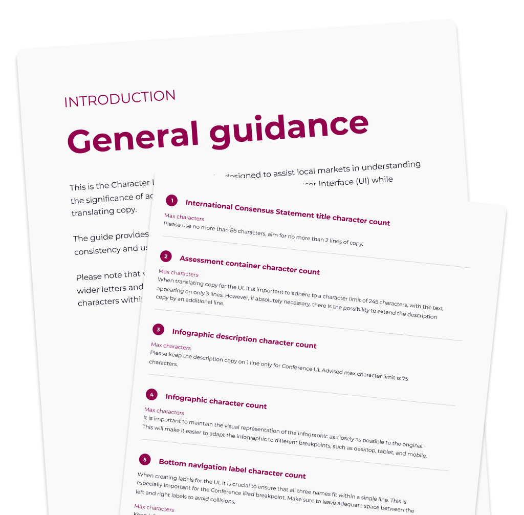 Translation guide – 2 Translation guide – 2